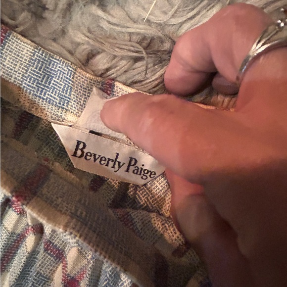 Beverly Paige long plaid skirt size XS - Picture 6 of 11